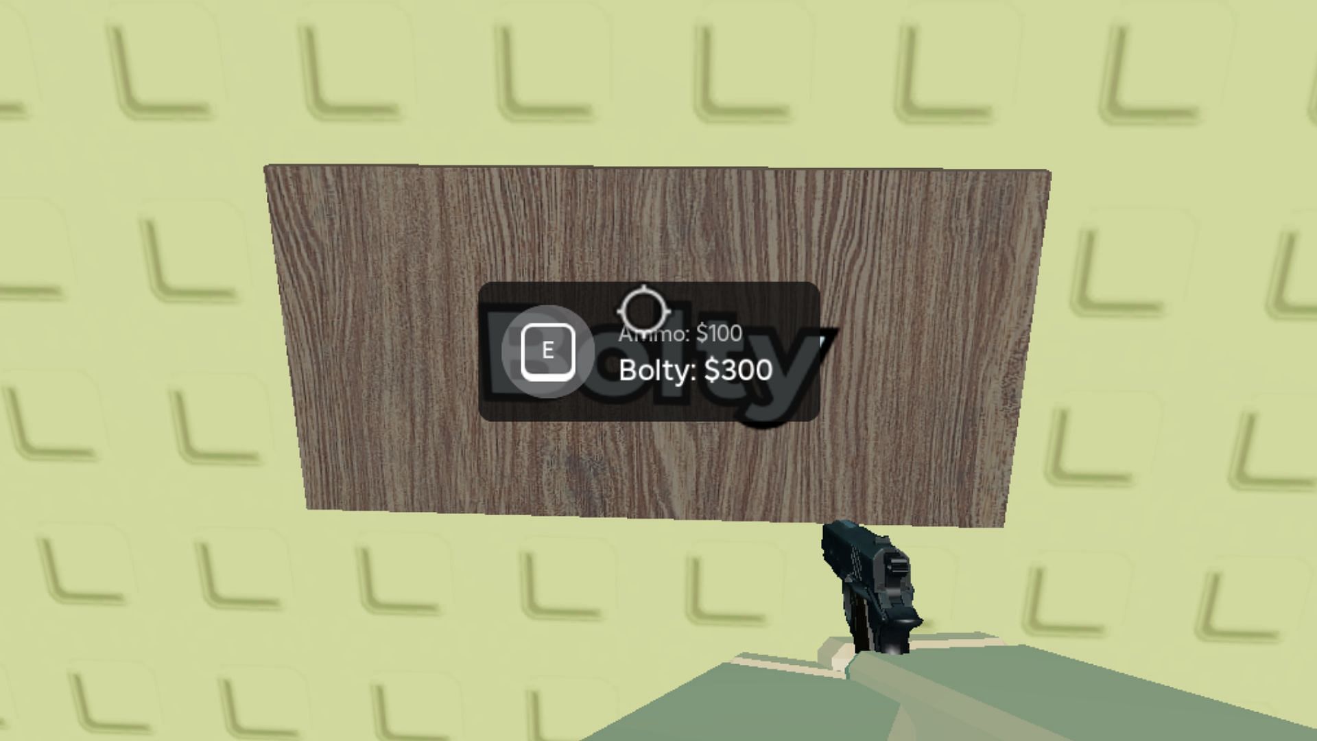 Purchase ammo and weapons with cash (Image via Roblox)